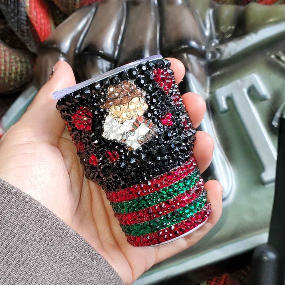 Kruger Rhinestone Stainless Steel Shot Glass